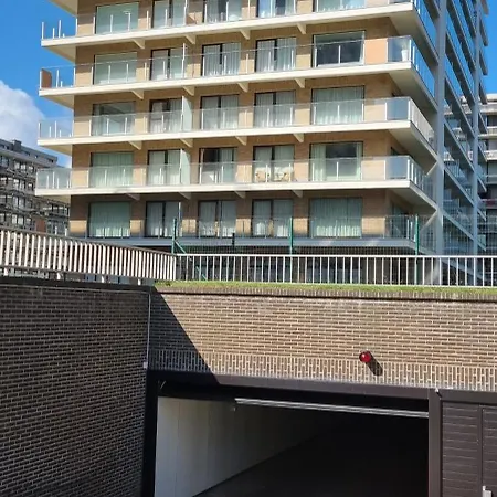Superbe Avec Magnifique Vue Sur La Mer. De Panne